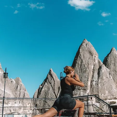 מלון Turan Unique Cave Cappadocia גורמה